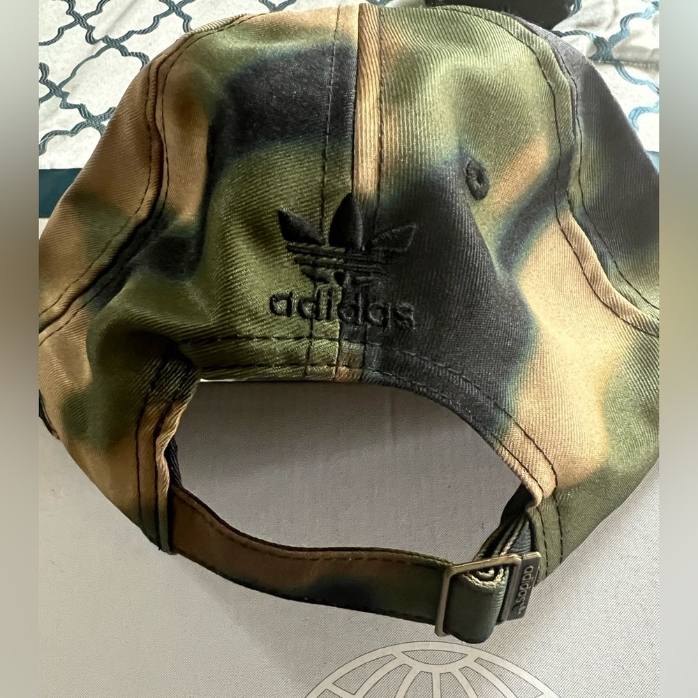 Adidas RELAXED BLUR CAMO STRAP-BACK HAT - Picture 4 of 9